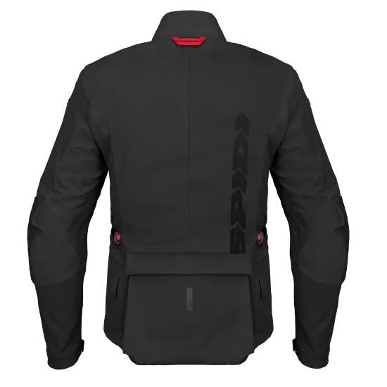 Текстилно яке SPIDI FRONTIER THERMORAIN BLACK - водоустойчиво яке с Thermorain подплата