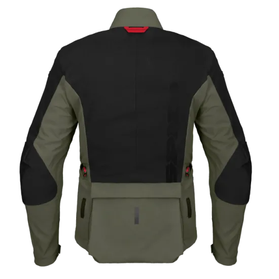 Текстилно яке SPIDI FRONTIER THERMORAIN MILITAR - водоустойчиво яке с Thermorain подплата и протектори