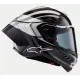 Каска ALPINESTARS Supertech R10 Element Black/Carb/Silver – карбонова FIM каска с два визьора