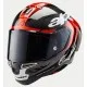 ALPINESTARS Supertech R10 Team Black/Carb/Fluo Red/White каска