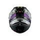 Спортна каска NEXX X.R3R GLITCH RACER WHITE/NEON – бяла каска с неонови акценти, аеродинамичен дизайн и Pinlock визьор