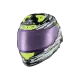 Спортна каска NEXX X.R3R GLITCH RACER WHITE/NEON – бяла каска с неонови акценти, аеродинамичен дизайн и Pinlock визьор