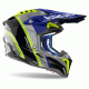 AIROH AVIATOR 3 HIMA BLUE YELLOW – офроуд каска с AMS2 Plus система, хидратация и аеродинамичен дизайн