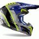 AIROH AVIATOR 3 HIMA BLUE YELLOW – офроуд каска с AMS2 Plus система, хидратация и аеродинамичен дизайн
