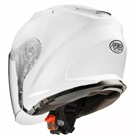 Скутерова каска Premier DOKKER U8 BM с ABS термопластична черупка