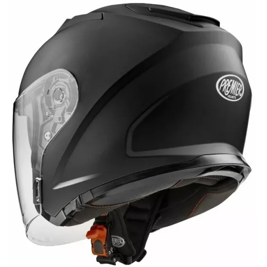 Скутерова каска Premier DOKKER U9 BM с ABS термопластична черупка