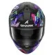 SHARK RIDILL 2 RAGING BEAST – каска в синьо, розово и виолетово с вградени очила и ECE 22.06