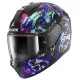 SHARK RIDILL 2 RAGING BEAST – каска в синьо, розово и виолетово с вградени очила и ECE 22.06