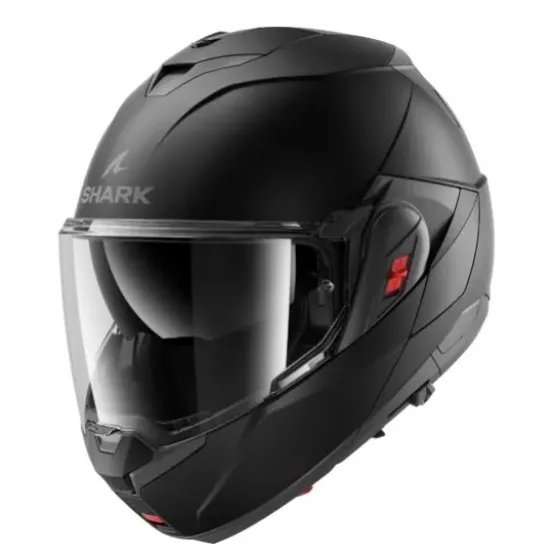 Модуларна каска SHARK OXO Black Mat – стилен дизайн, безопасност и иновации
