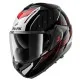 Модуларна каска SHARK OXO RYDGER Black/Silver/Red – защита, комфорт и иновации