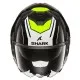 Модуларна каска SHARK OXO RYDGER Black White Yellow – стил, защита и иновации