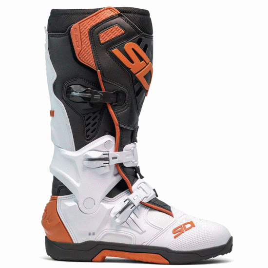 SIDI CROSSAIR BLACK/WHITE/BRONZE – леки и иновативни мотокрос ботуши