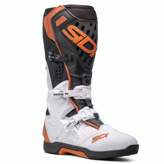 SIDI CROSSAIR BLACK/WHITE/BRONZE – леки и иновативни мотокрос ботуши