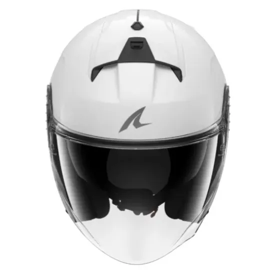 SHARK SKWAL JET WHITE – скутерова каска с UV очила и прецизен визьор