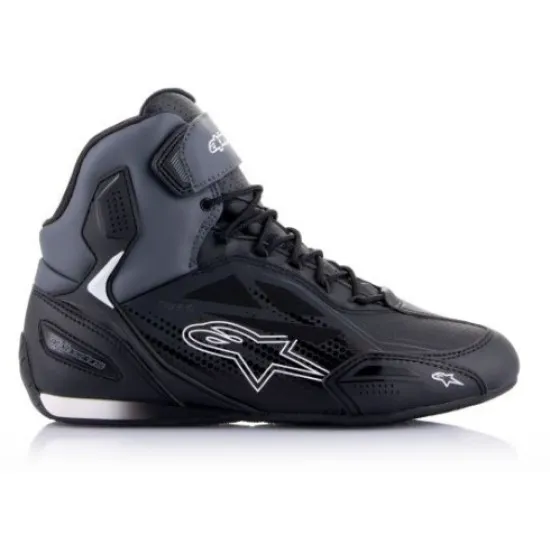 Мото боти ALPINESTARS FASTER-3 DRYSTAR BLACK/GREY – водоустойчиви и защитни