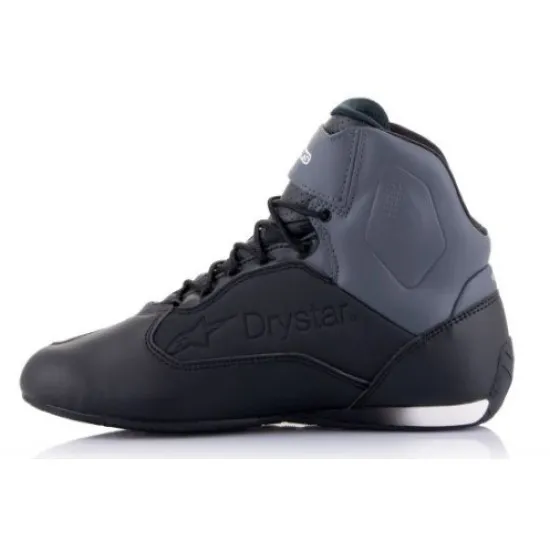 Мото боти ALPINESTARS FASTER-3 DRYSTAR BLACK/GREY – водоустойчиви и защитни