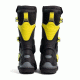 Детски мотокрос ботуши SIDI Flame Grey/Lime – защитни ботуши с TechnoMicro и велур