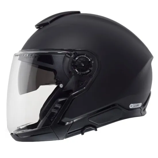 SCHUBERTH J2 Matt Black – скутер каска с индивидуално прилягане и ниско ниво на шум