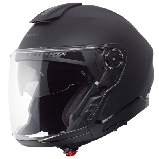 SCHUBERTH J2 Matt Black – скутер каска с индивидуално прилягане и ниско ниво на шум
