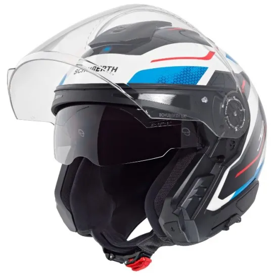 SCHUBERTH J2 SIGMA BLUE – скутер каска тип JET с индивидуална вътрешност