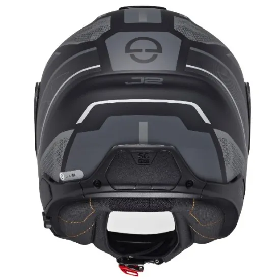 SCHUBERTH J2 SIGMA GREY – скутер каска с нисък шум и ECE 22.06