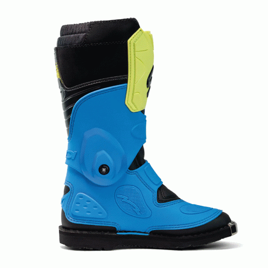 Детски мотокрос ботуши SIDI FLAME LIGHT BLUE/LIME