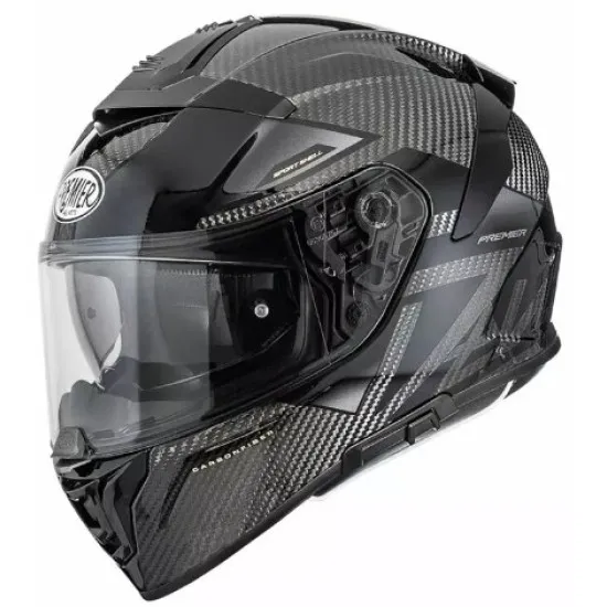 PREMIER DEVIL CARBON MN 9 BM – каска с карбонова обвивка, вентилация и Pinlock