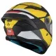 Каска MT TARGO S KAY B3 MATT BLACK/YELLOW с вентилационни отвори и антискрач визьор