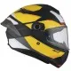 Каска MT TARGO S KAY B3 MATT BLACK/YELLOW с вентилационни отвори и антискрач визьор