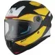 Каска MT TARGO S KAY B3 MATT BLACK/YELLOW с вентилационни отвори и антискрач визьор
