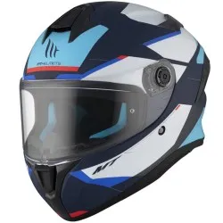 Каска MТ TARGO S KAY C7 MATT WHITE/BLUE