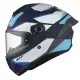MT TARGO S KAY C7 MATT WHITE/BLUE – каска за мотоциклет с висока безопасност