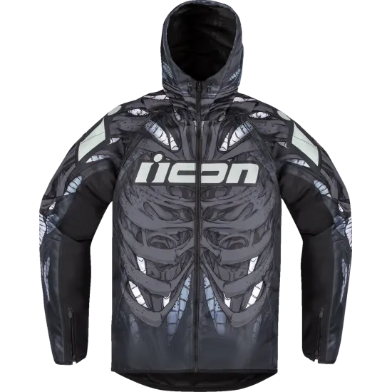 Мото яке ICON Airform Manikr™ BLACK - Текстилни якета от марка ICON