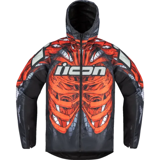 Мото яке ICON Airform Manikr™ RED - Текстилни якета от марка ICON