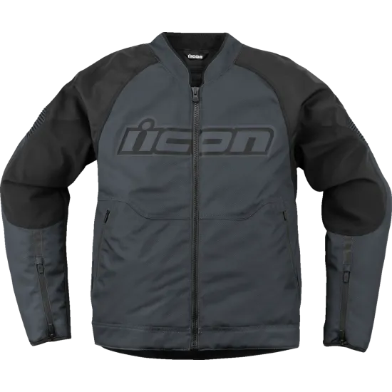 Мото яке ICON Overlord3™ CE BLACK/GRAY - Текстилни якета от марка ICON