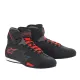 Мото боти ALPINESTARS SEKTOR BLACK/RED/GREY с микрофибърна конструкция и TPR защита