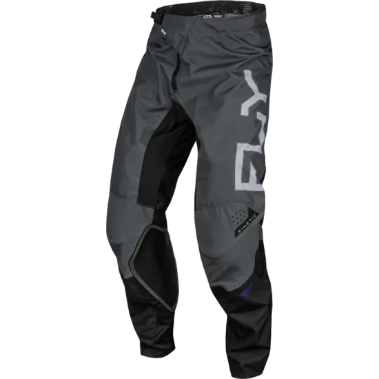 Мотокрос брич FLY RACING Kinetic Reload- Charcoal/Black/Blue Iridium - Мотокрос брич от марка Fly Racing