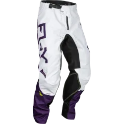 Мотокрос брич FLY RACING Kinetic Reload-Deep Purple/White/Hi-Vis