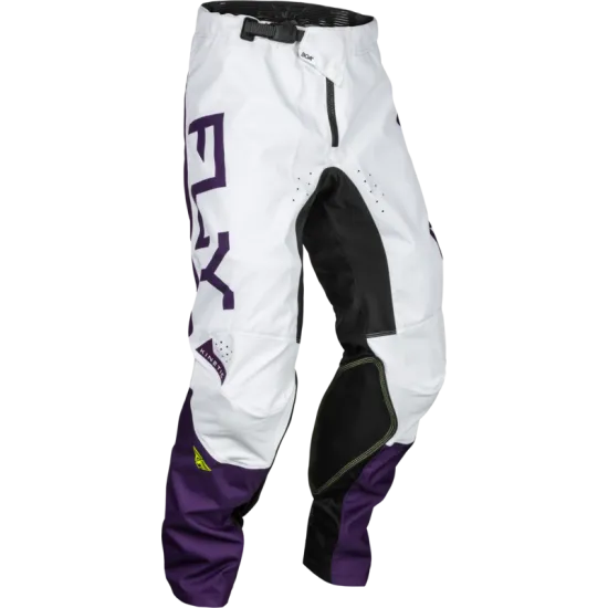Мотокрос брич FLY RACING Kinetic Reload-Deep Purple/White/Hi-Vis - Мотокрос брич от марка Fly Racing