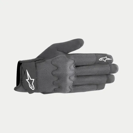 Ръкавици ALPINESTARS STATED-AIR BLK SL с Nucleon протектор и вентилация