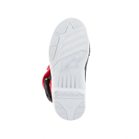Детски мотокрос ботуши ALPINESTARS Tech 3S KIDS WT/BK/R - Детски мото ботуши от марка Alpinestars