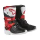 Детски мотокрос ботуши ALPINESTARS Tech 3S KIDS WT/BK/R - Детски мото ботуши от марка Alpinestars