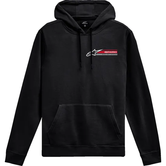 Мото суитшърт ALPINESTARS HOODIE PAR BLACK - Суичъри от марка Alpinestars