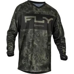 Мотокрос блуза FLY RACING F-16 Riding Kryptec S.E. -Moss Grey/Black