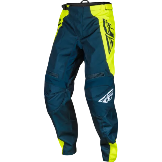Мотокрос брич FLY RACING F-16 Riding- Navy/Hi-Vis/White - Мотокрос брич от марка Fly Racing