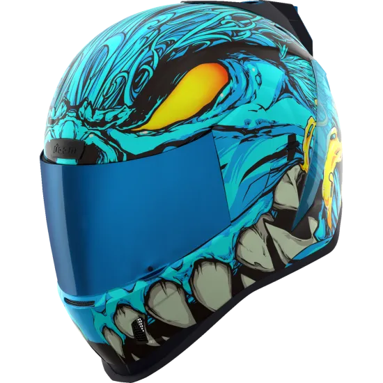 Каска ICON Airform™ Manik'RR MIPS® BL с Dropshield™ и лилав визьор