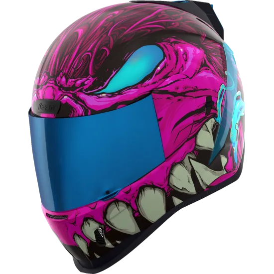 Каска ICON Airform™ Manik'RR MIPS® PK с Dropshield™ и лилав визьор