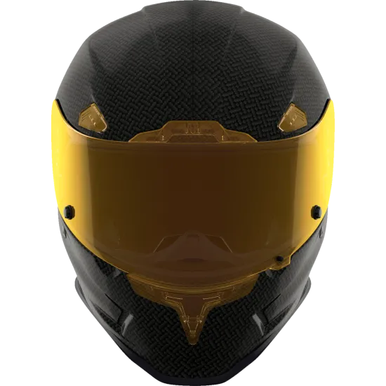 Каска ICON Airframe Pro™ Carbon 4Tress BLACK/GOLD – Луксозен дизайн и оптимална защита