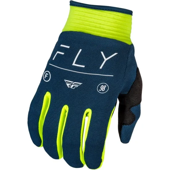Мотокрос ръкавици FLY RACING F-16- Navy/Hi-vis/White - Мотокрос ръкавици от марка ONeal