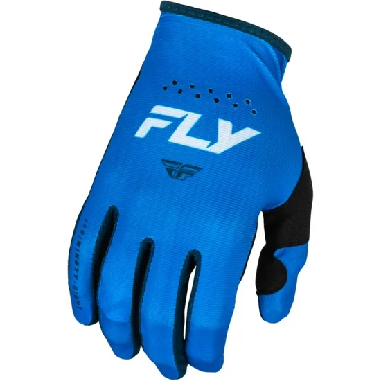 Мотокрос ръкавици FLY RACING Lite- Blue/White - Мотокрос ръкавици от марка ONeal